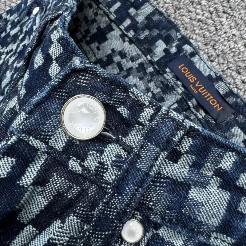 NewStyle 5453 Louis Vuitton LV Jeans For Unisex