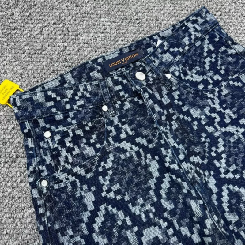 NewStyle 5453 Louis Vuitton LV Jeans For Unisex