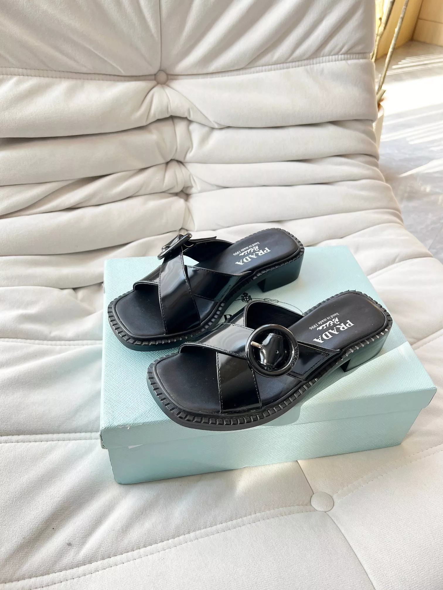 NewStyle 6114 Prada Slippers For Women