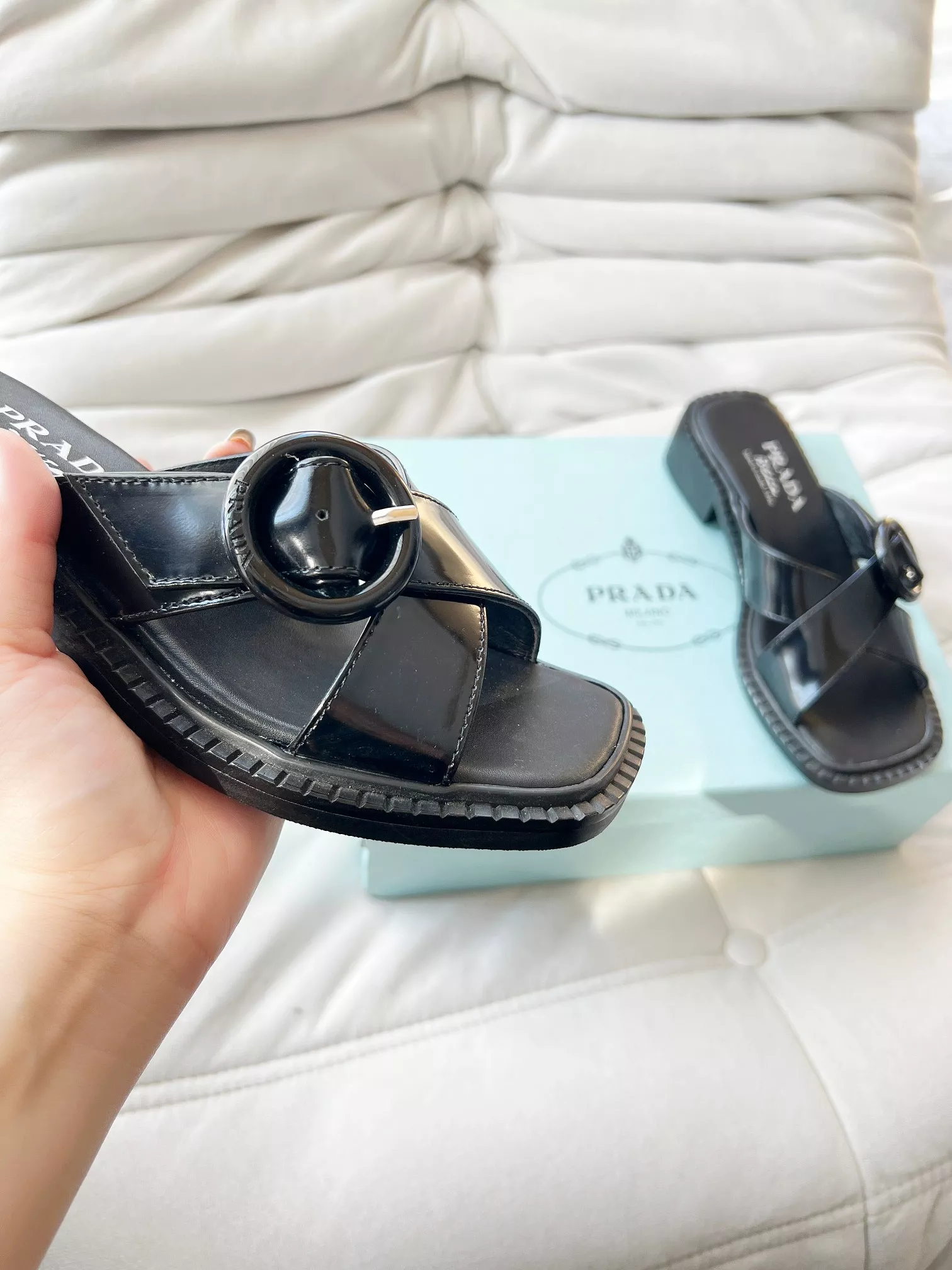 NewStyle 6114 Prada Slippers For Women
