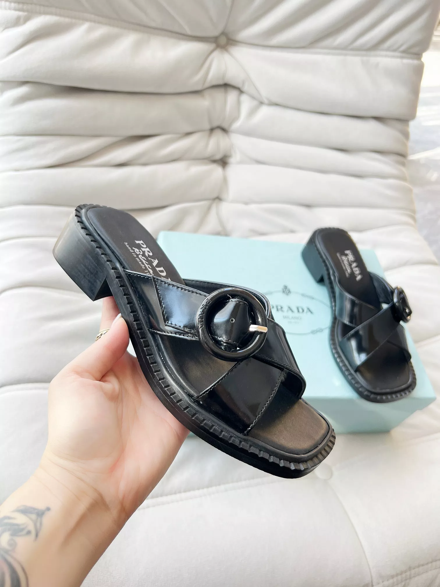 NewStyle 6114 Prada Slippers For Women