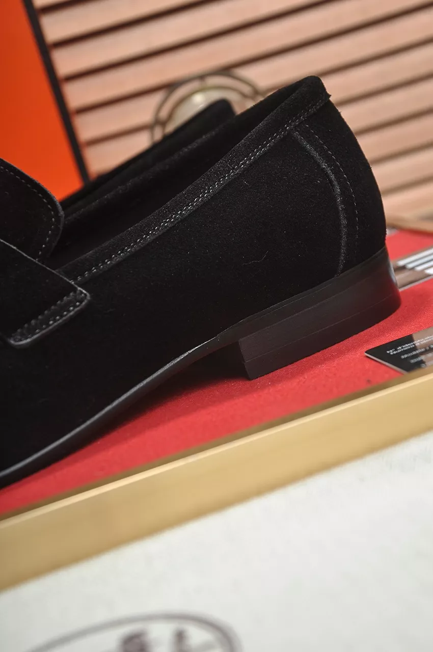 NewStyle 6212 Hermes Leather Shoes For Men