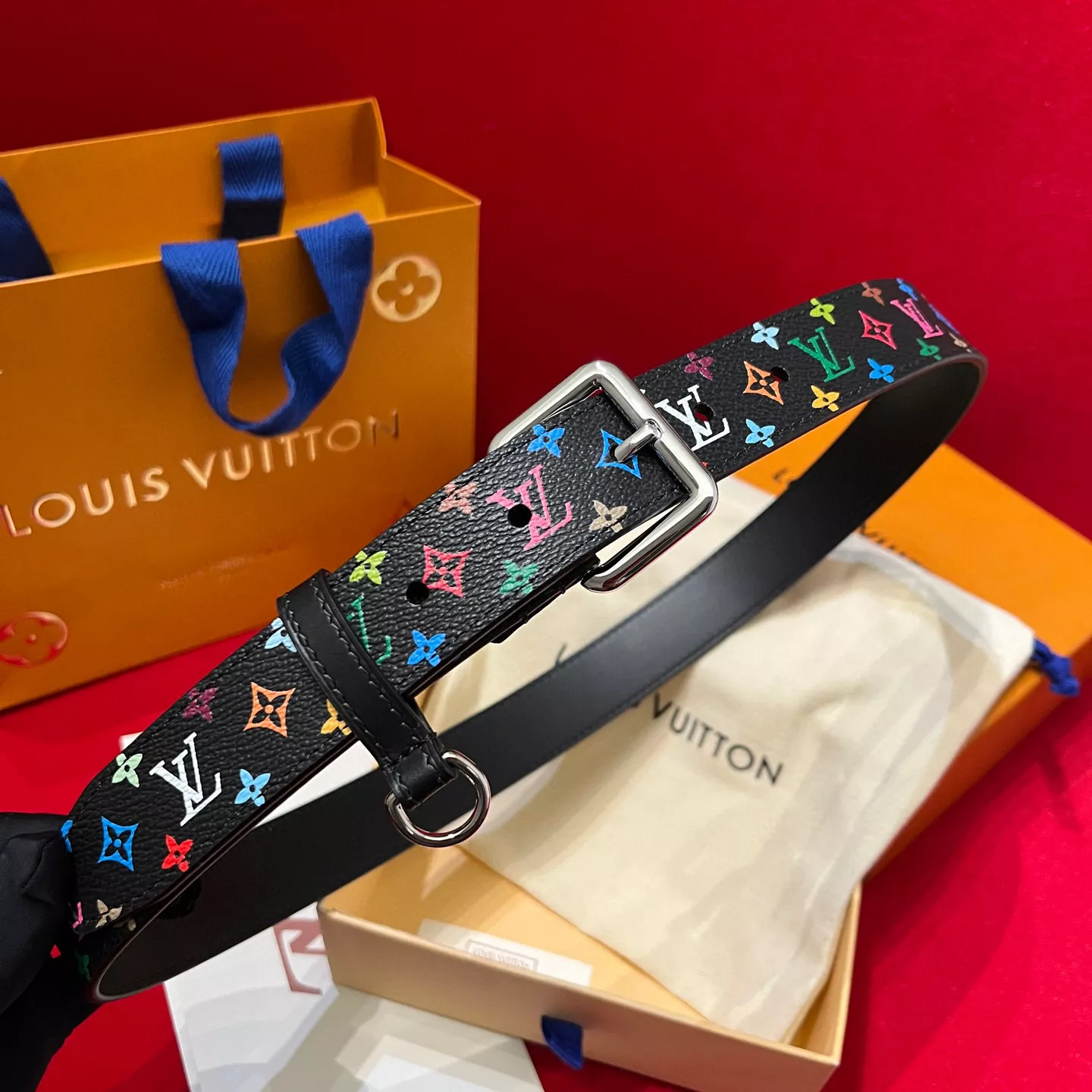 NewStyle 6233 Louis Vuitton AAA Quality Belts In 3.5cm For Unisex