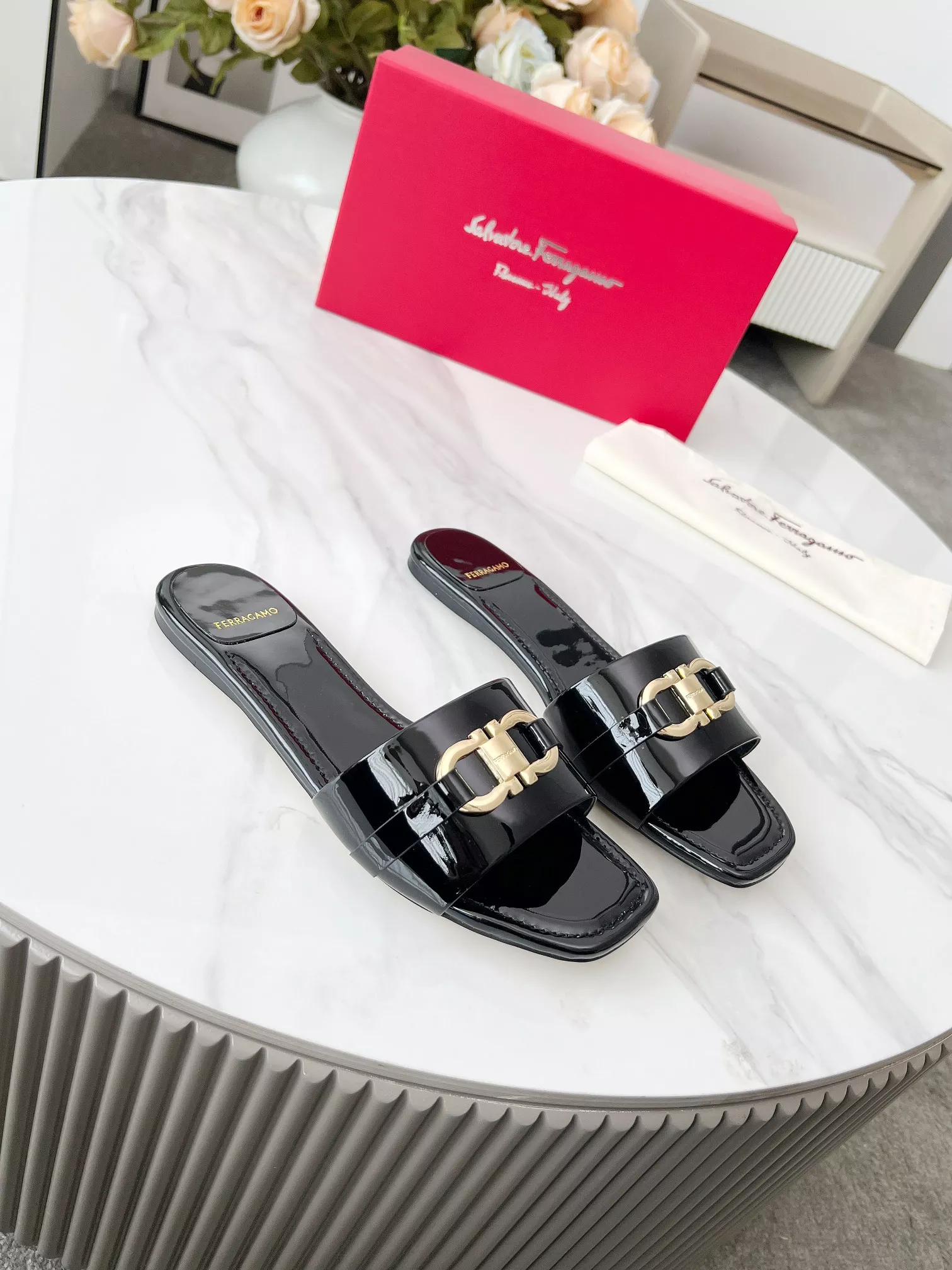NewStyle 6310 Salvatore Ferragamo Slippers For Women