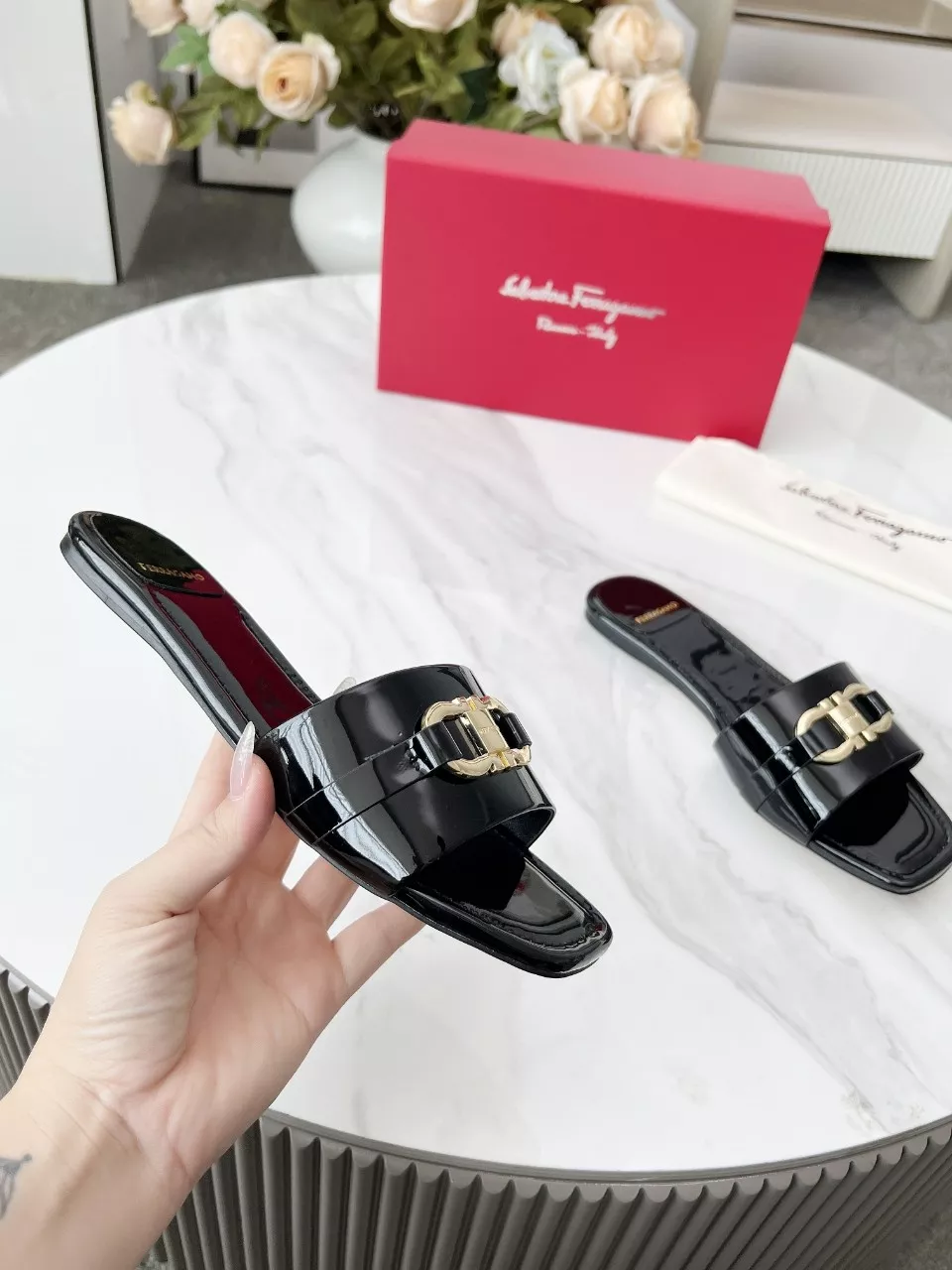NewStyle 6310 Salvatore Ferragamo Slippers For Women