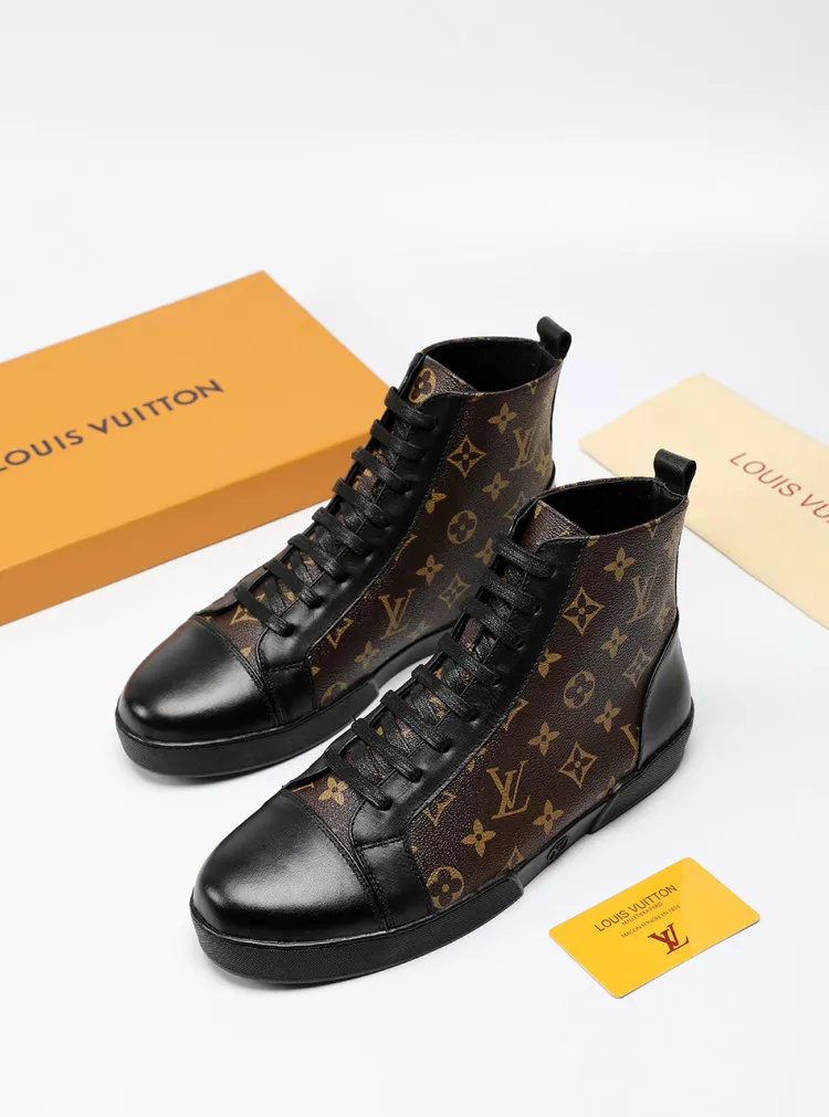 NewStyle 6497 Louis Vuitton High Tops Shoes For Men