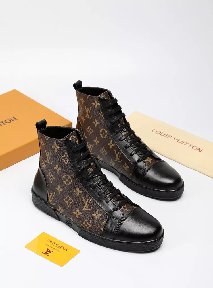NewStyle 6497 Louis Vuitton High Tops Shoes For Men
