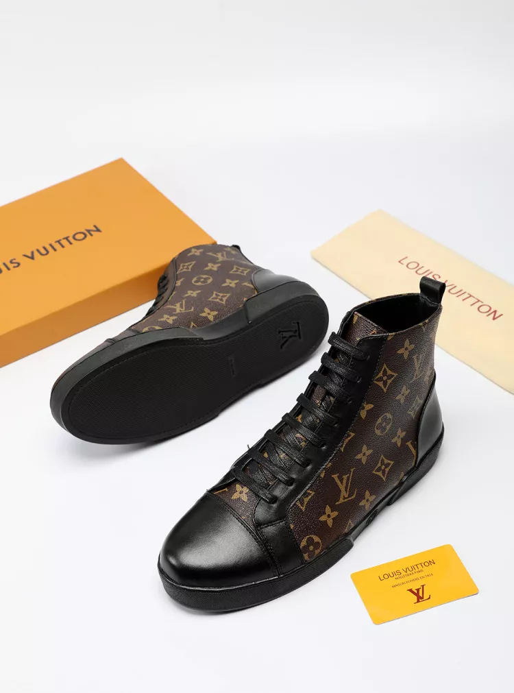 NewStyle 6497 Louis Vuitton High Tops Shoes For Men