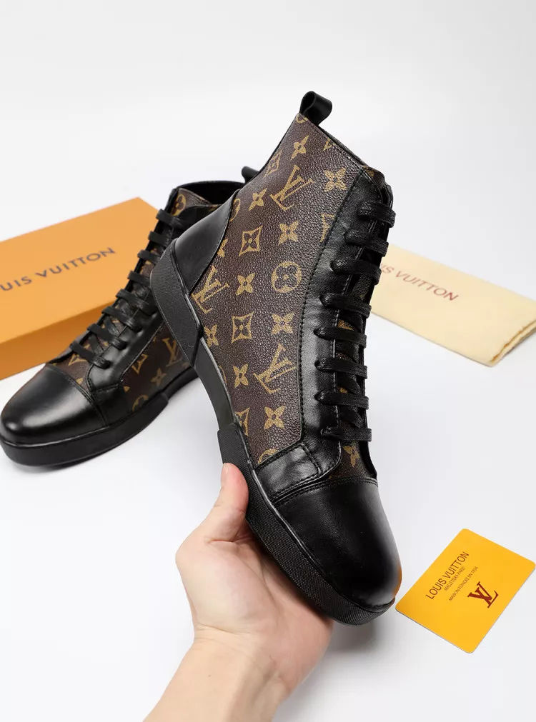 NewStyle 6497 Louis Vuitton High Tops Shoes For Men