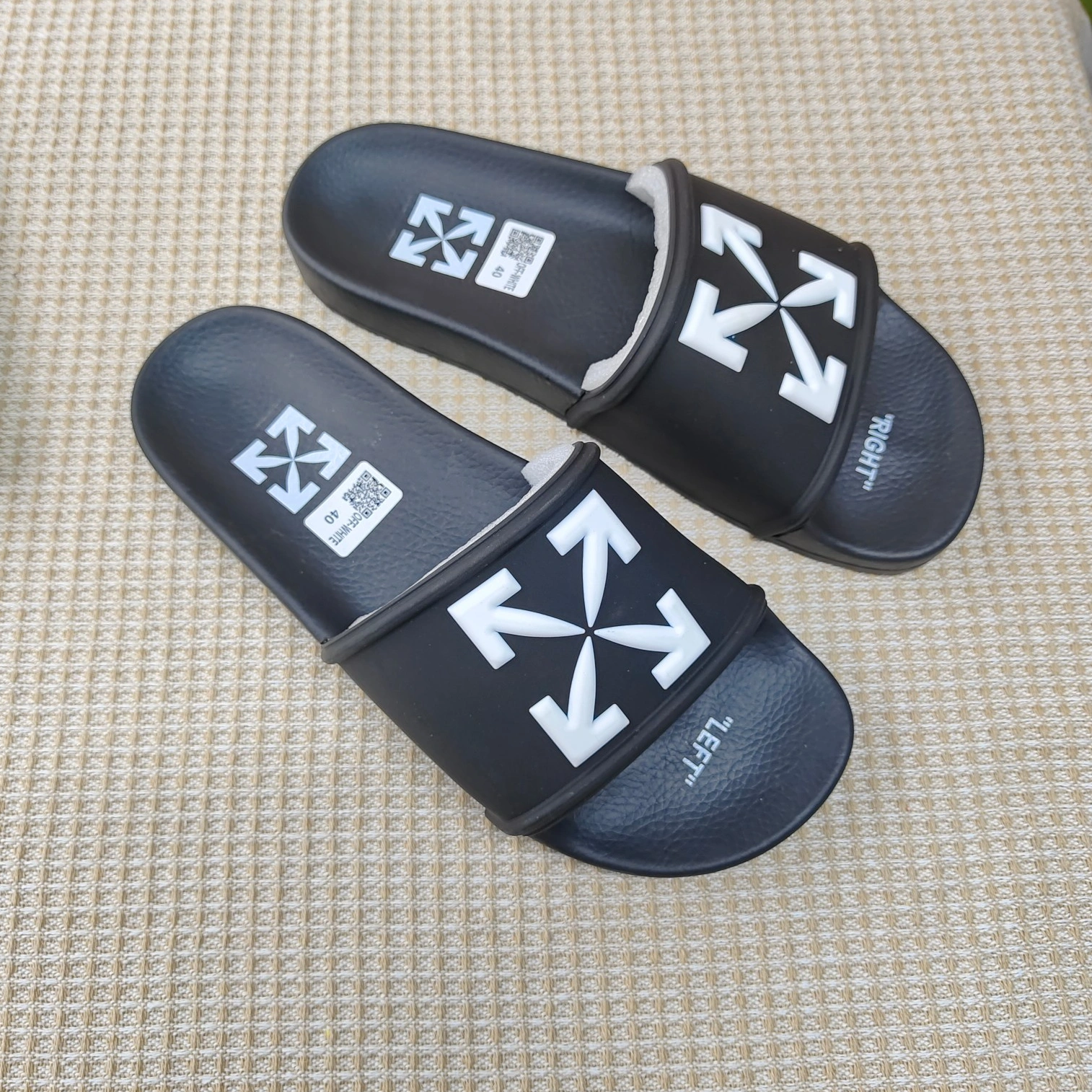 NewStyle 6672 Off-White Slippers For Men