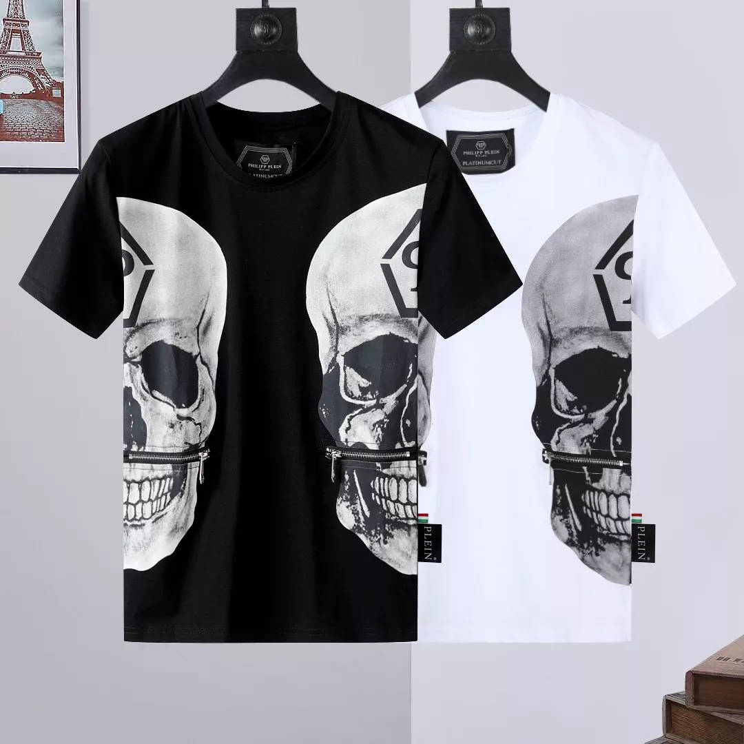 NewStyle 672 Philipp Plein PP T-Shirts Short Sleeved For Men