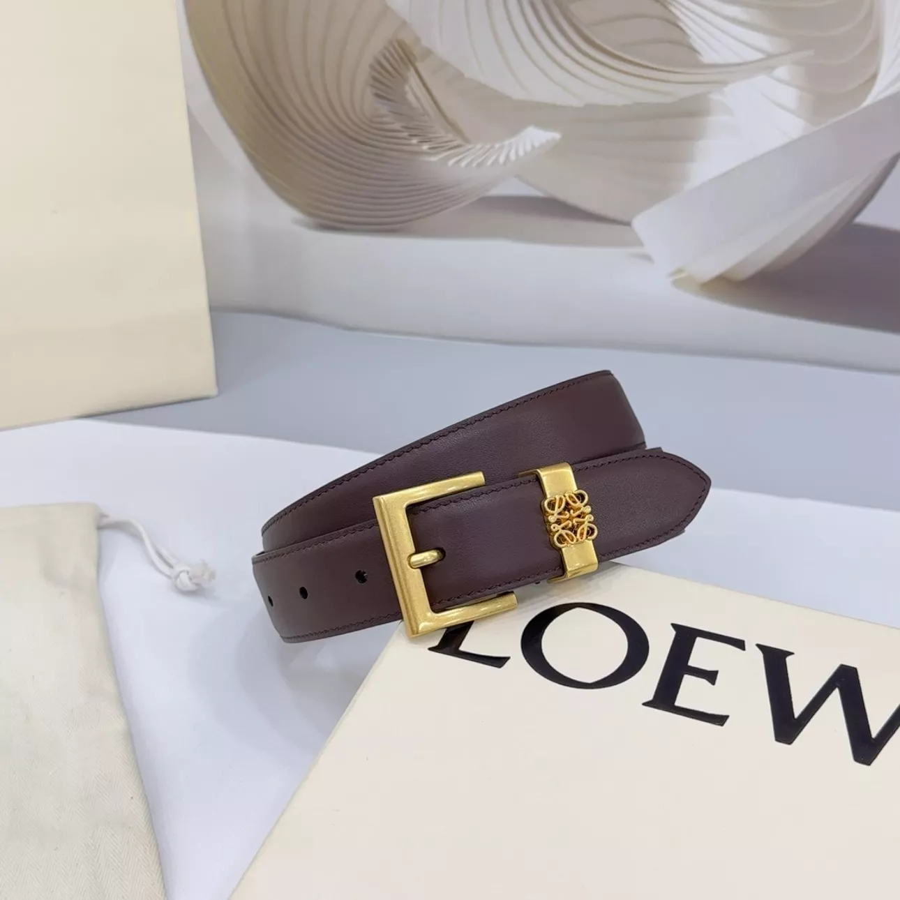 NewStyle 6928 LOEWE AAA Quality Belts In 3.0cm For Women