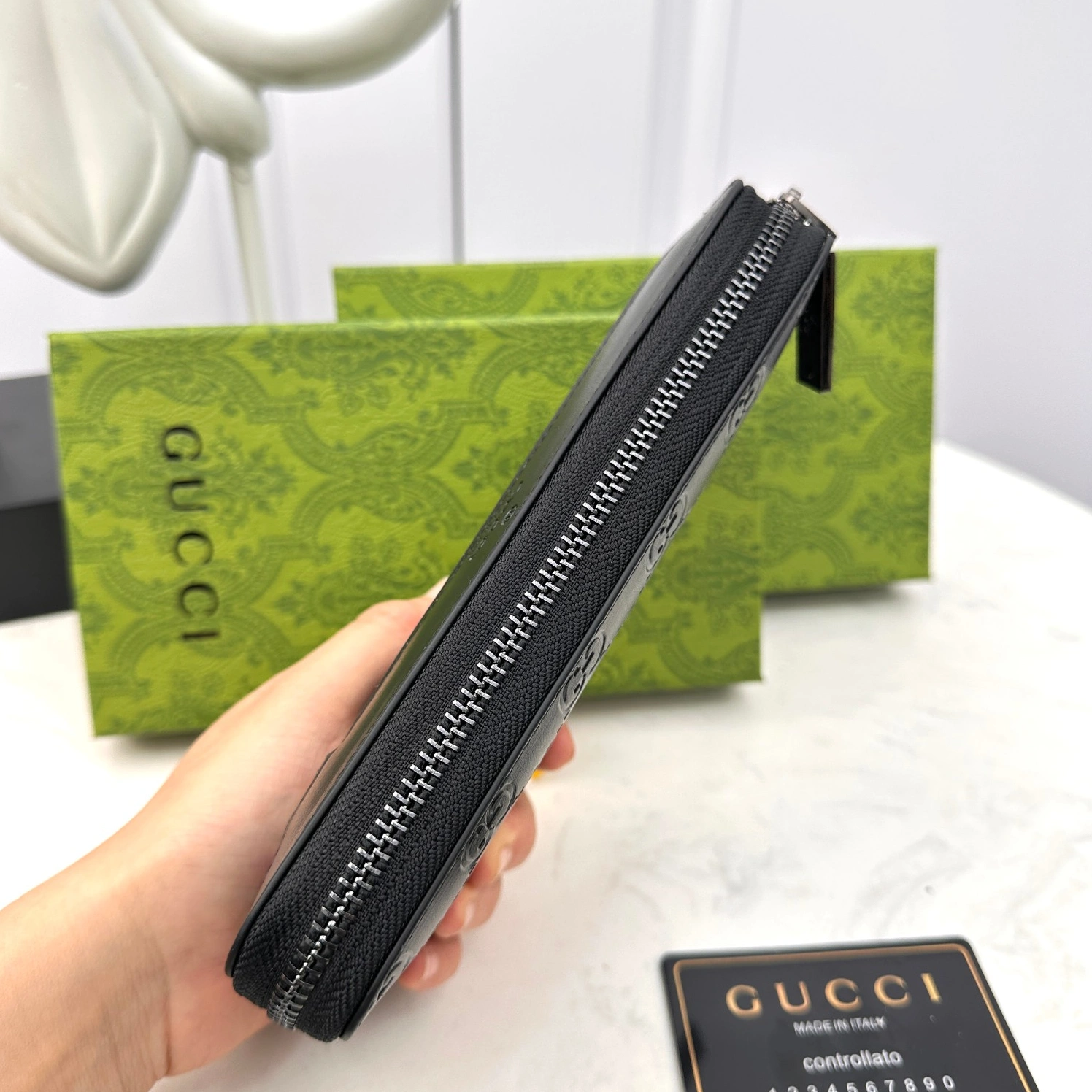 NewStyle 7039 Gucci AAA Man Wallets
