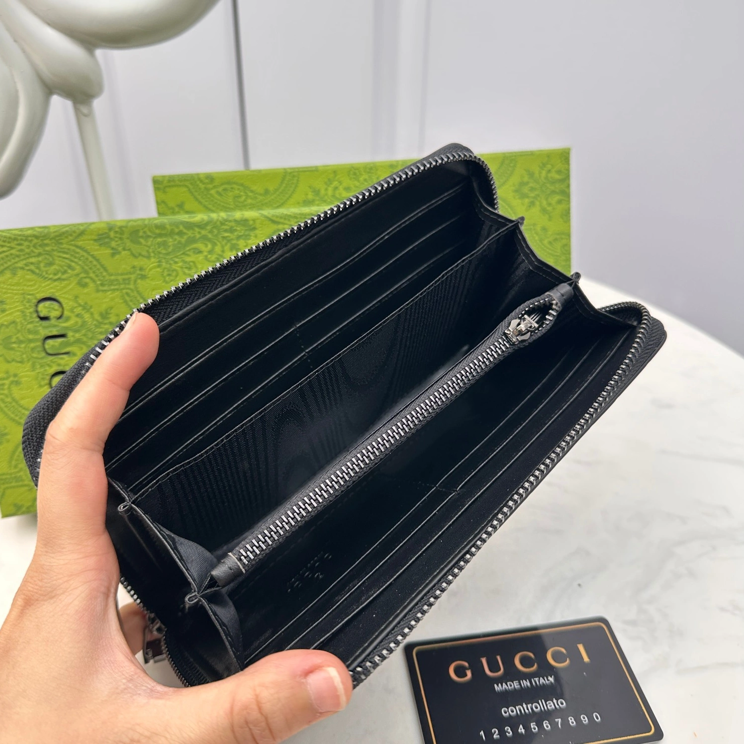 NewStyle 7039 Gucci AAA Man Wallets