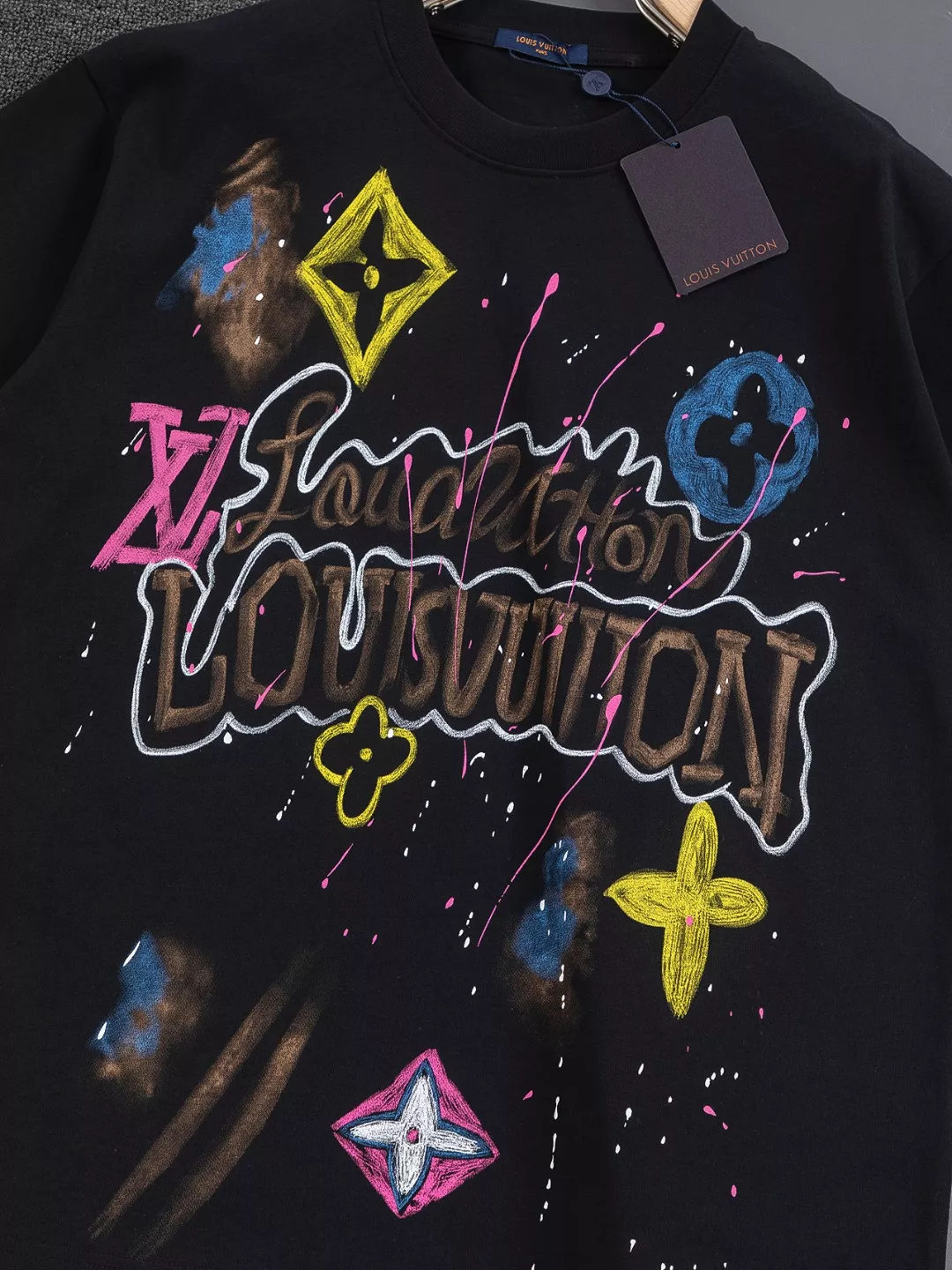 NewStyle 7045 Louis Vuitton LV T-Shirts Short Sleeved For Unisex