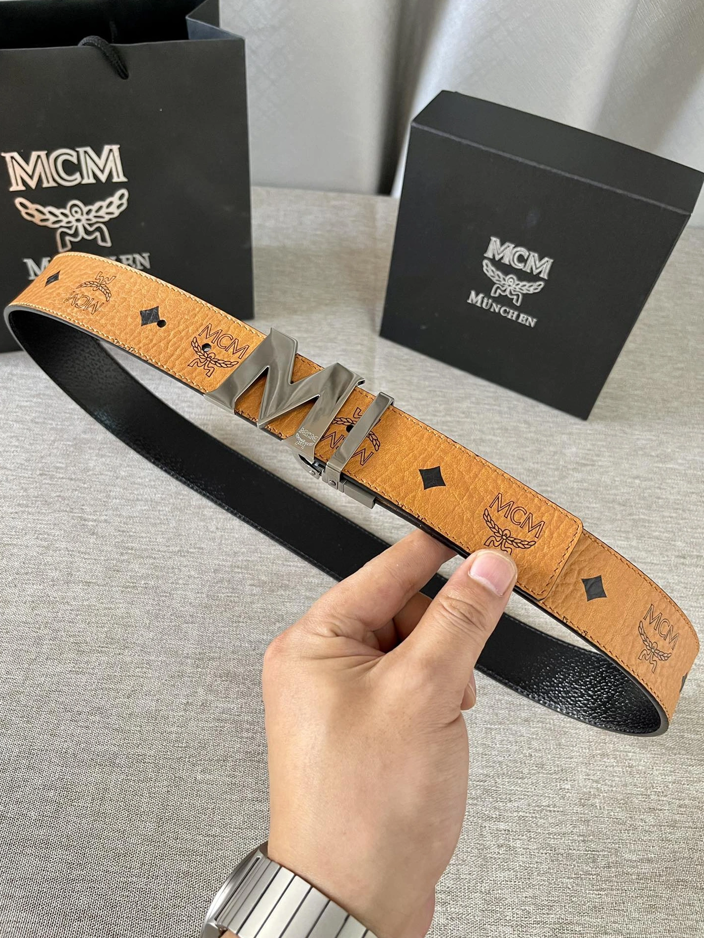 NewStyle 7081 MCM AAA Quality Belts For Men
