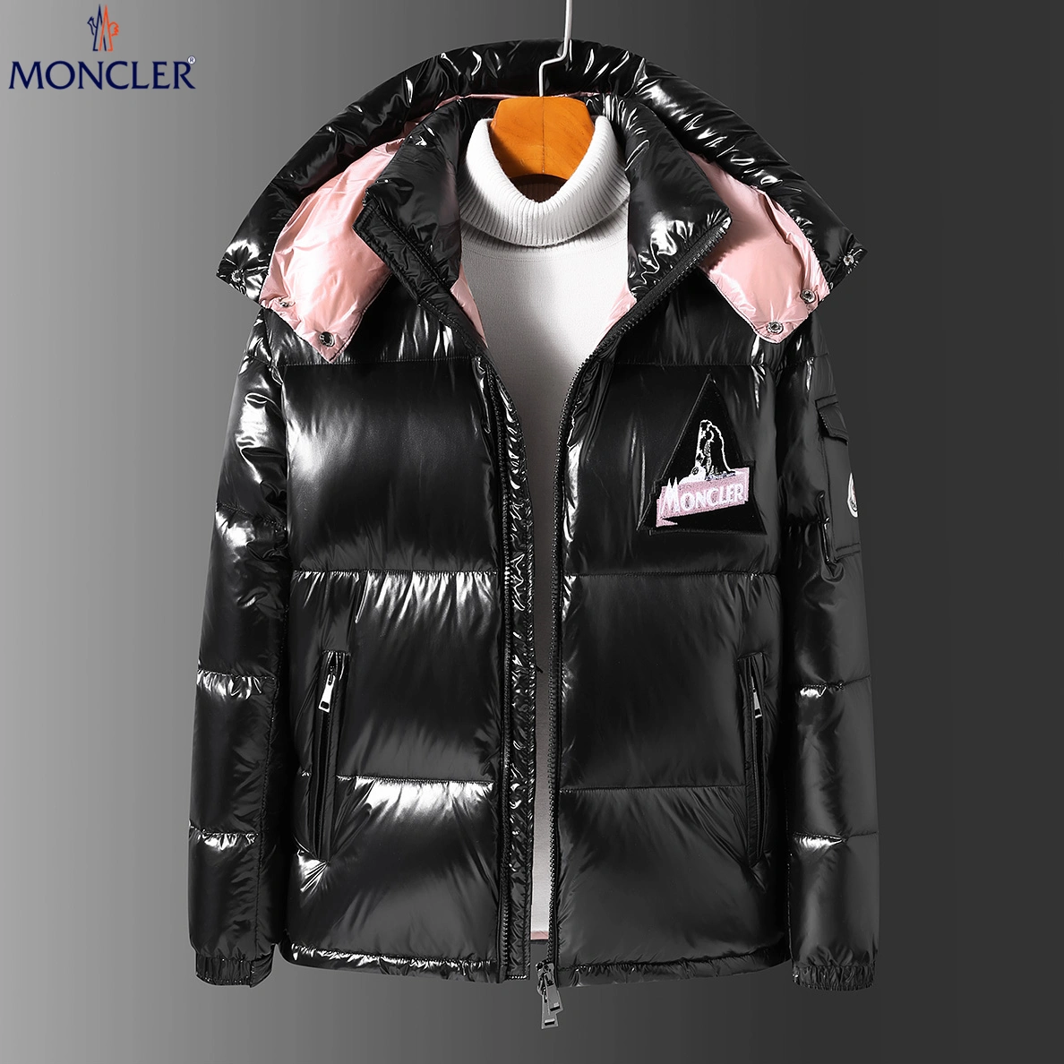 NewStyle 7097 Moncler Down Feather Coat Long Sleeved For Unisex