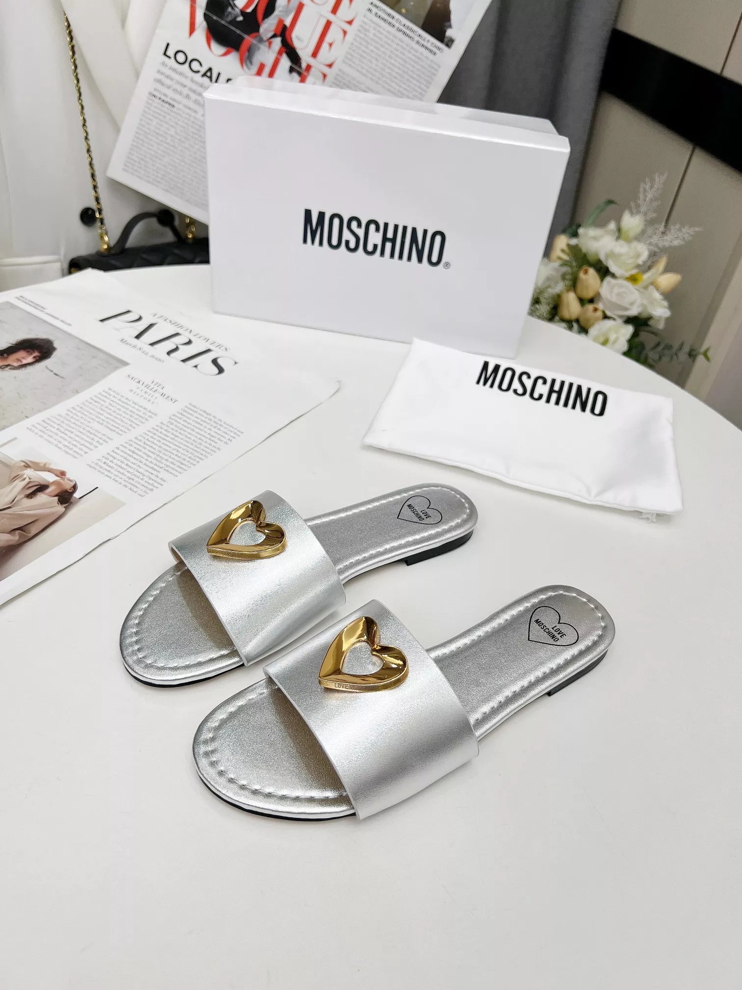 NewStyle 7144 Moschino Slippers For Women
