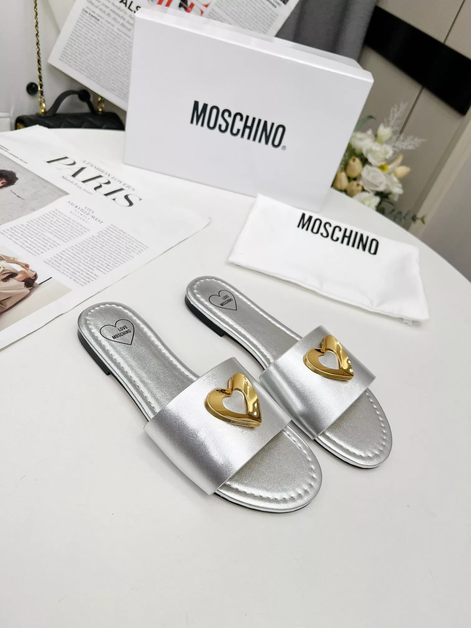 NewStyle 7144 Moschino Slippers For Women