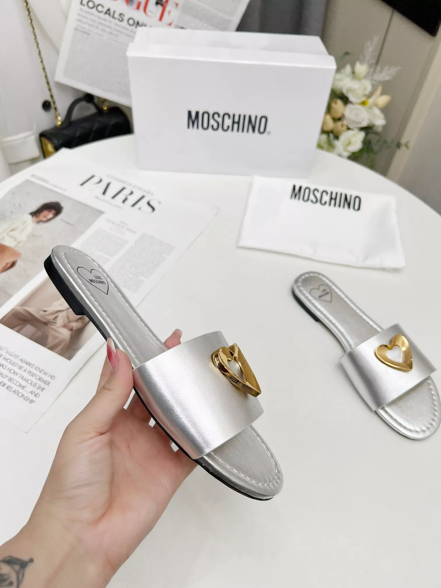 NewStyle 7144 Moschino Slippers For Women
