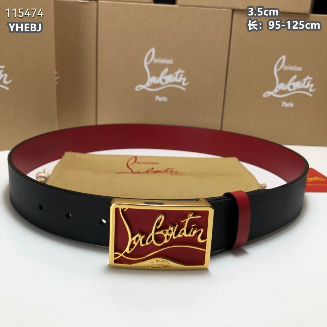 NewStyle 7192 Christian Louboutin CL AAA Quality Belts For Unisex