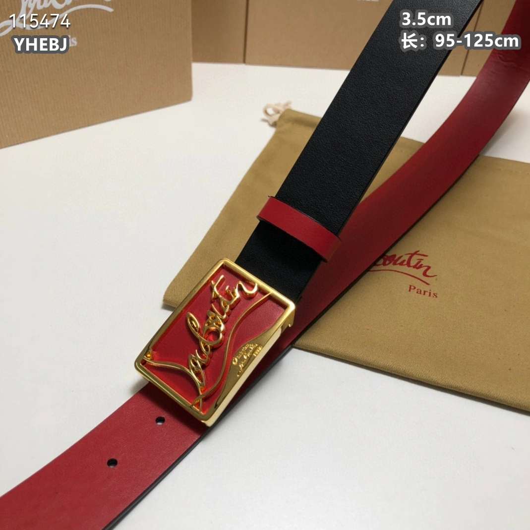 NewStyle 7192 Christian Louboutin CL AAA Quality Belts For Unisex