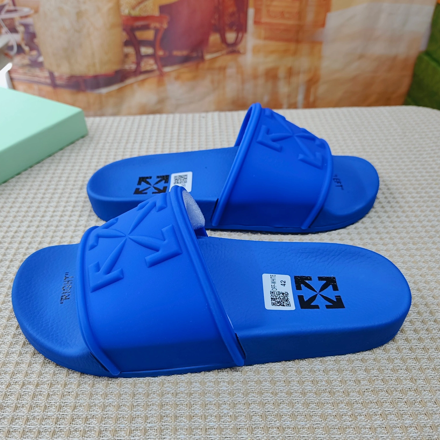 NewStyle 7250 Off-White Slippers For Men