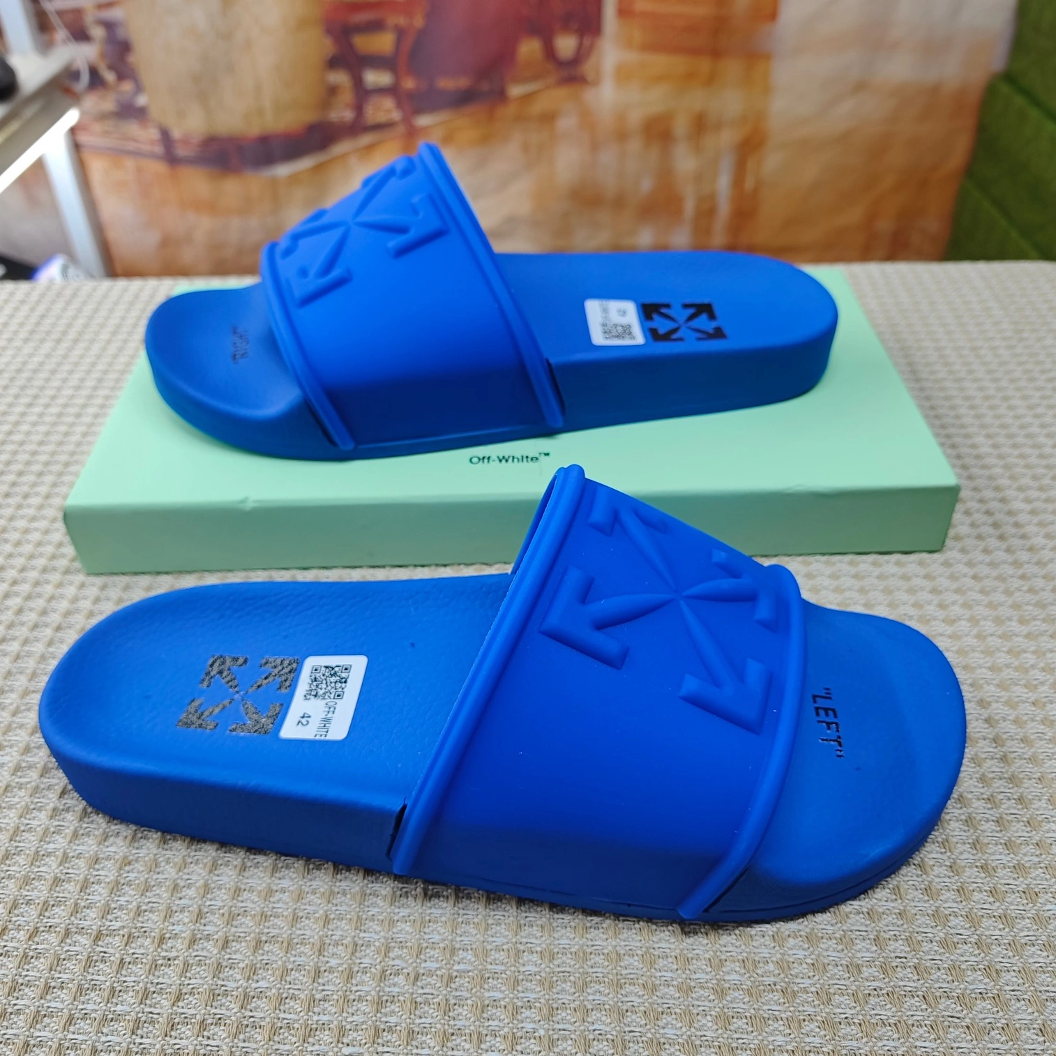 NewStyle 7250 Off-White Slippers For Men