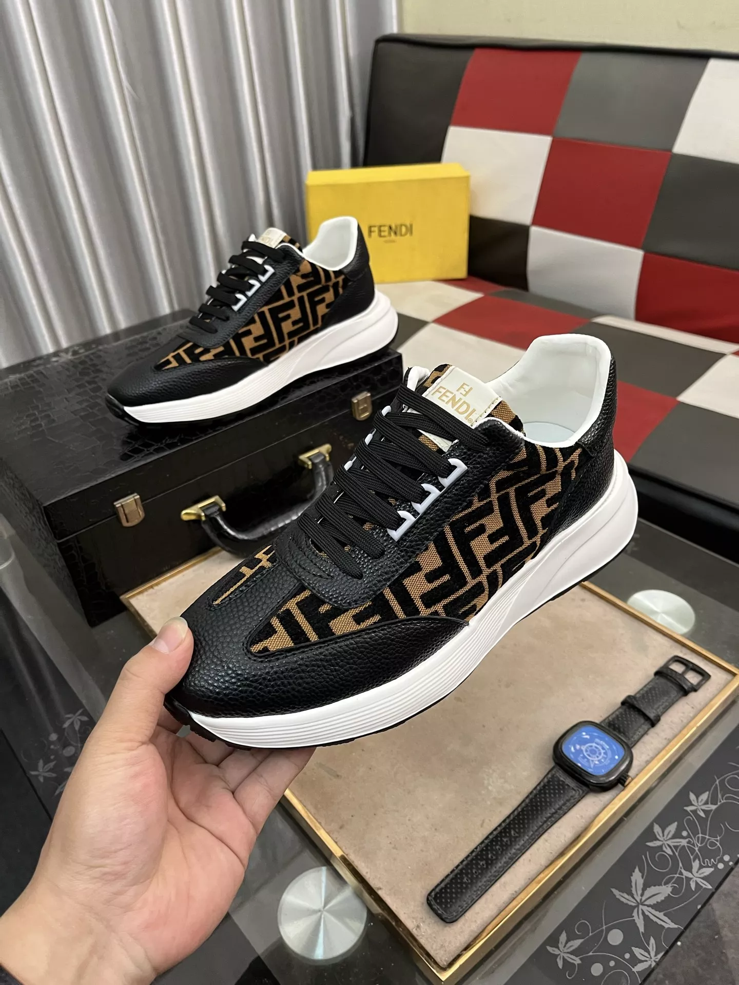 NewStyle 7257 Fendi Casual Shoes For Men