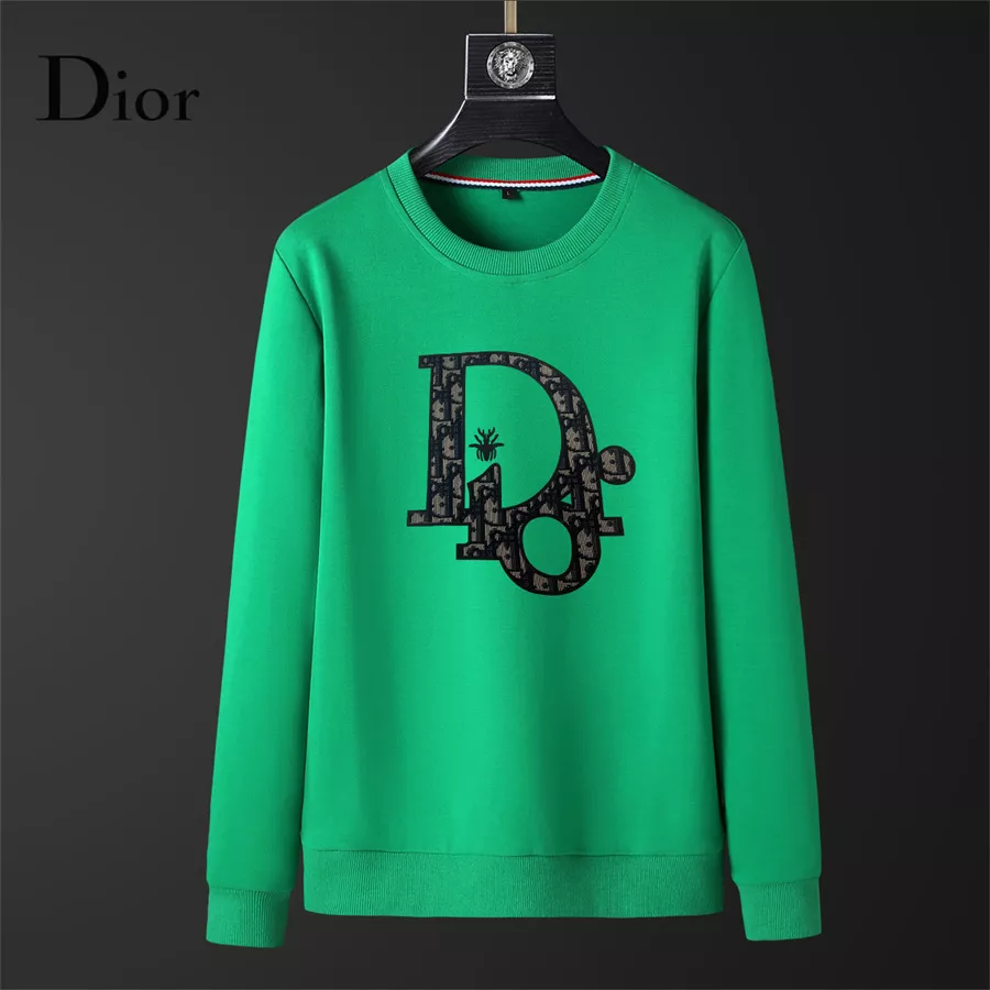 NewStyle 7277 Christian Dior Hoodies Long Sleeved For Men