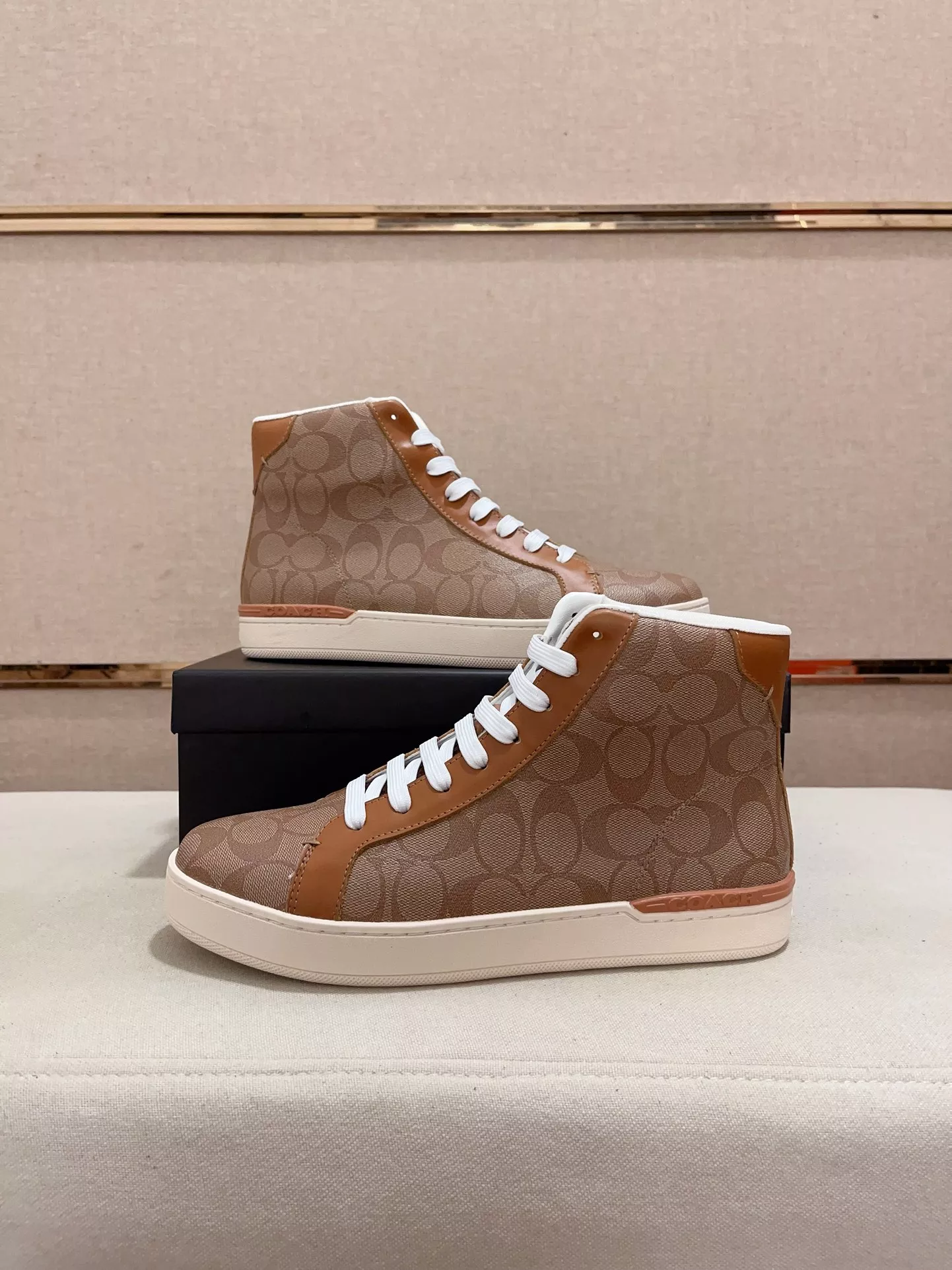 NewStyle 7451 Coach High Tops Shoes For Men