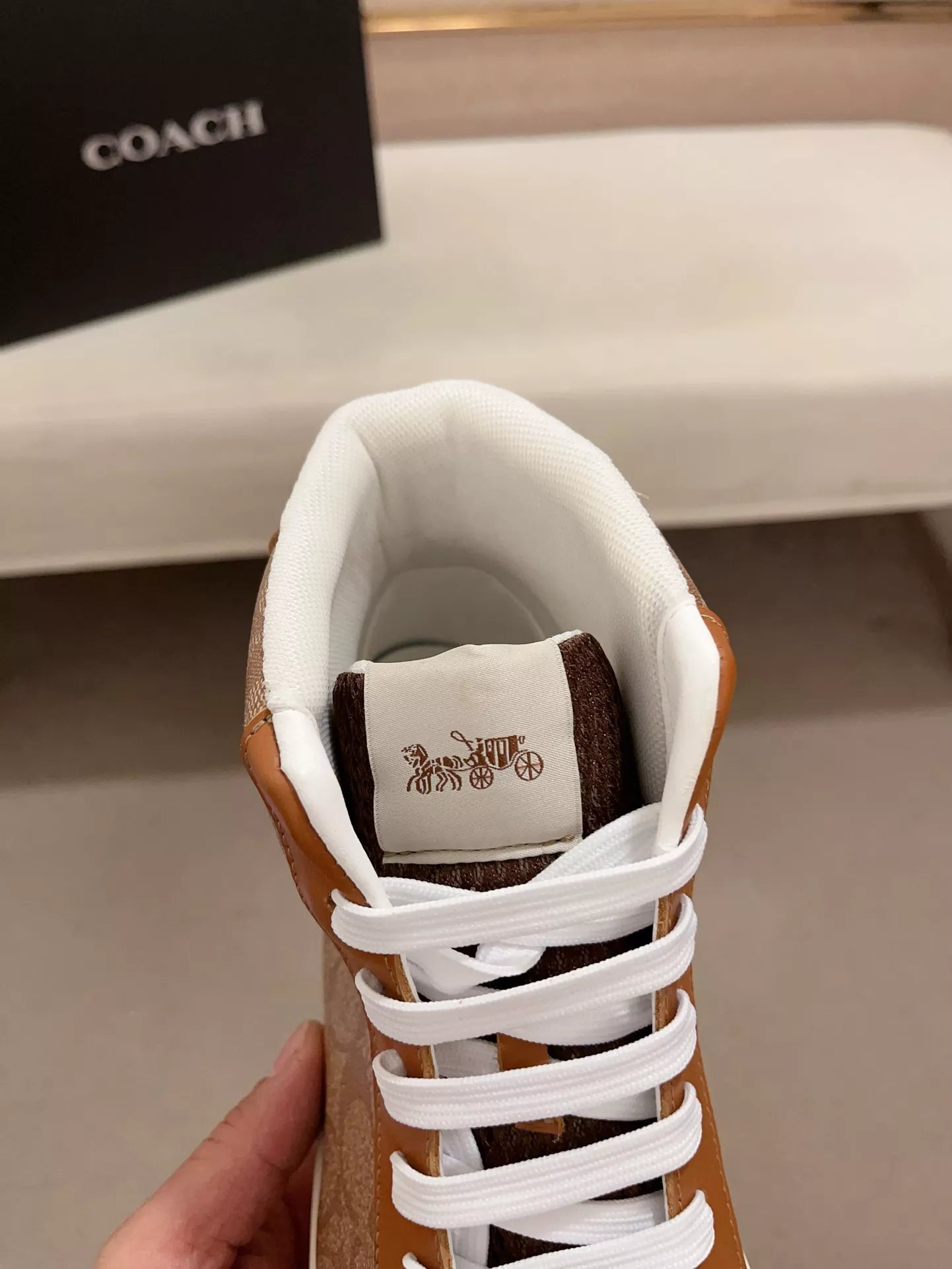 NewStyle 7451 Coach High Tops Shoes For Men