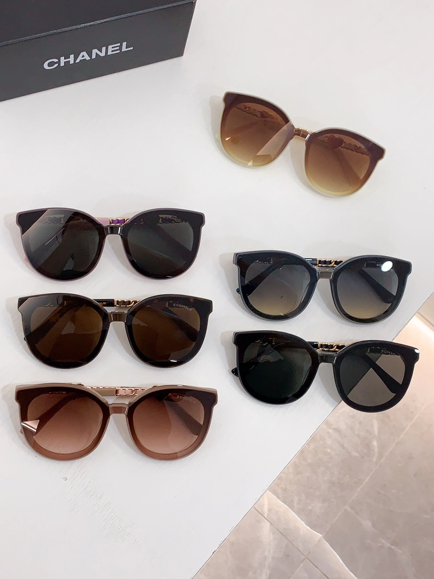 NewStyle 7531 Chanel AAA Quality Sunglasses
