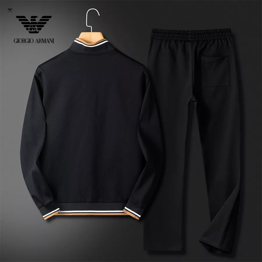 NewStyle 7587 Armani Tracksuits Long Sleeved For Men