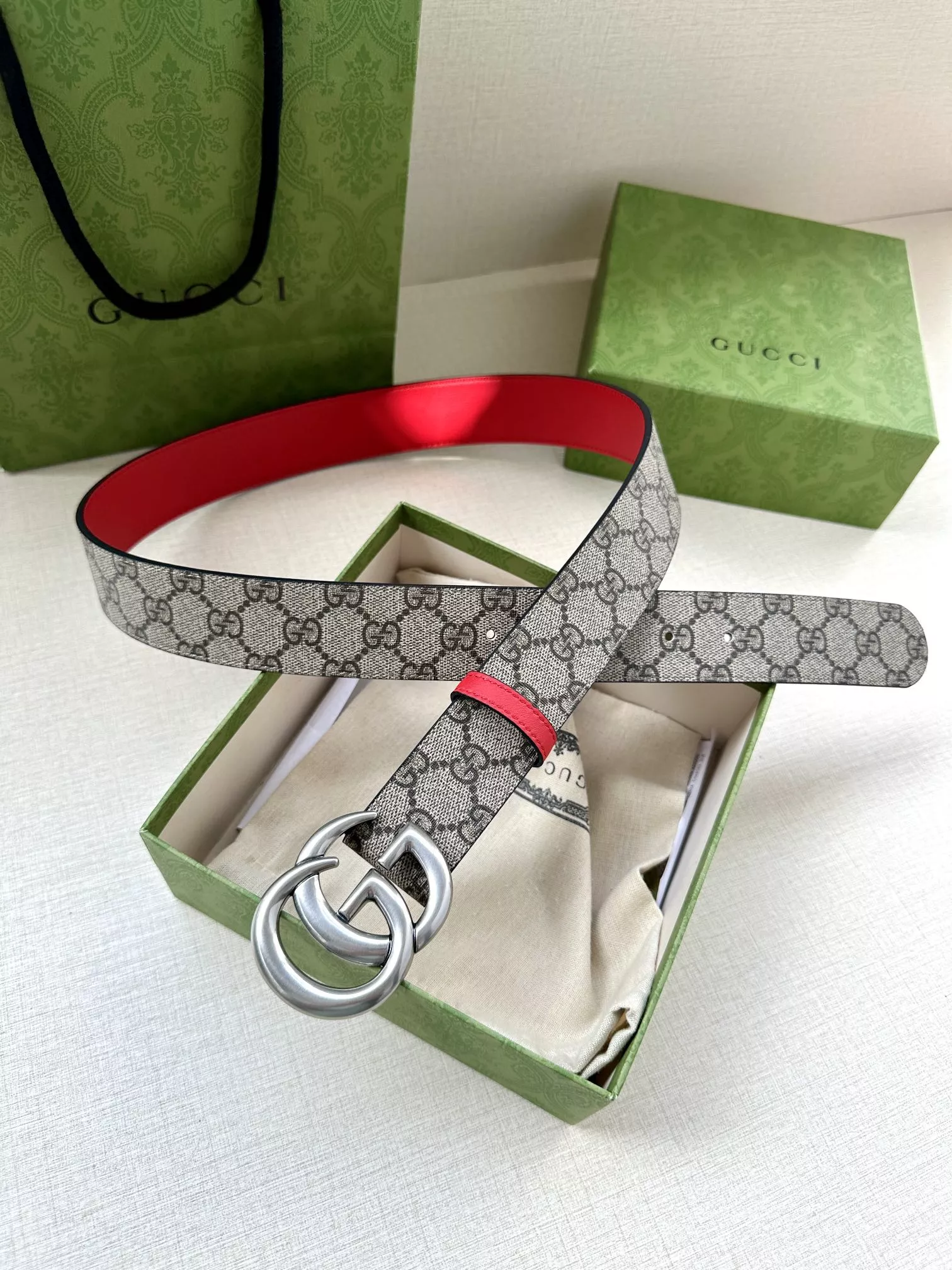 NewStyle 7723 Gucci AAA Quality Belts In 3.8cm For Men