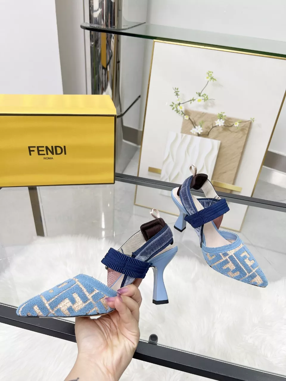 NewStyle 7787 Fendi Sandal For Women