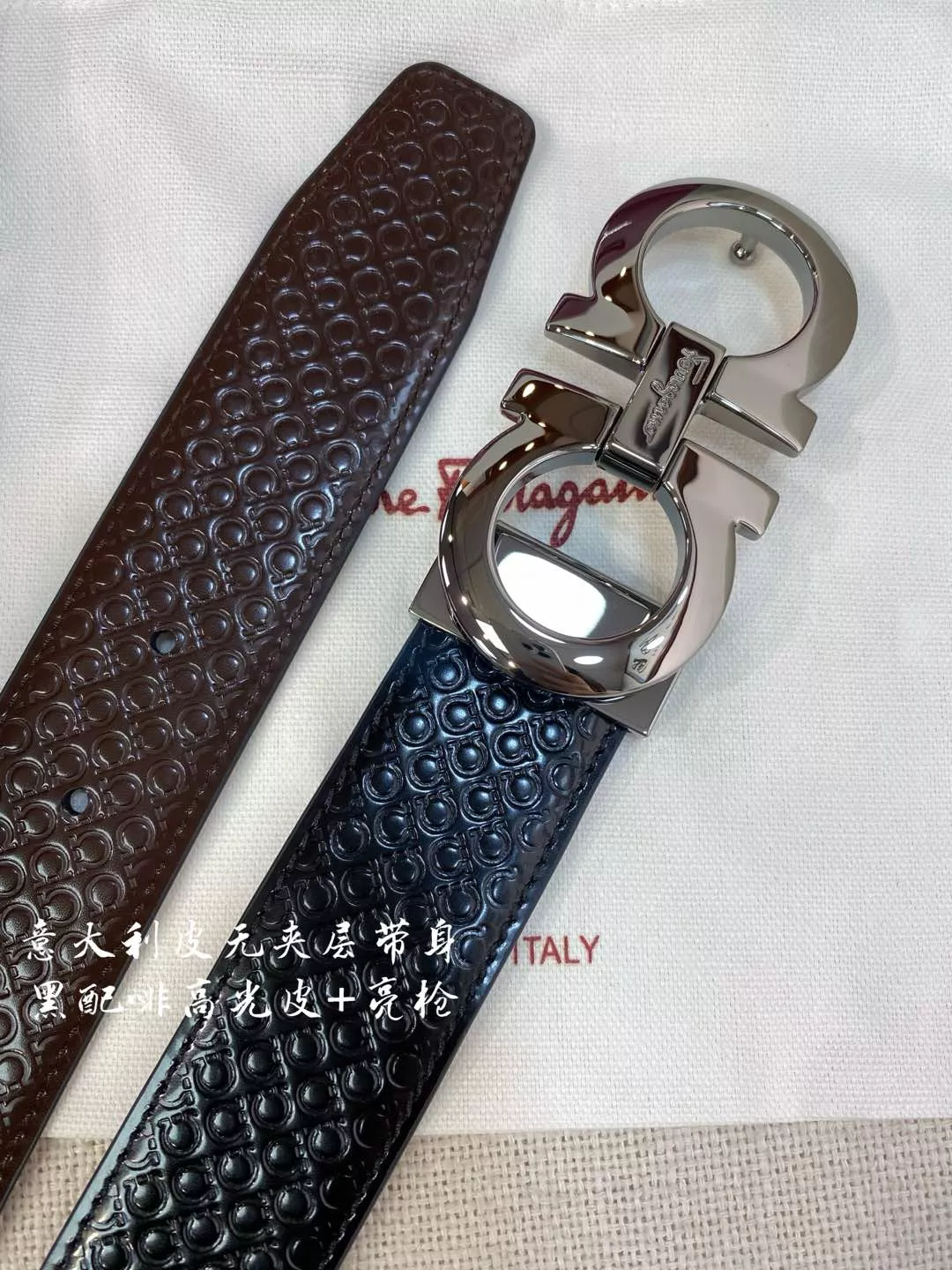 NewStyle 8242 Salvatore Ferragamo AAA Quality Belts In 3.5cm For Men