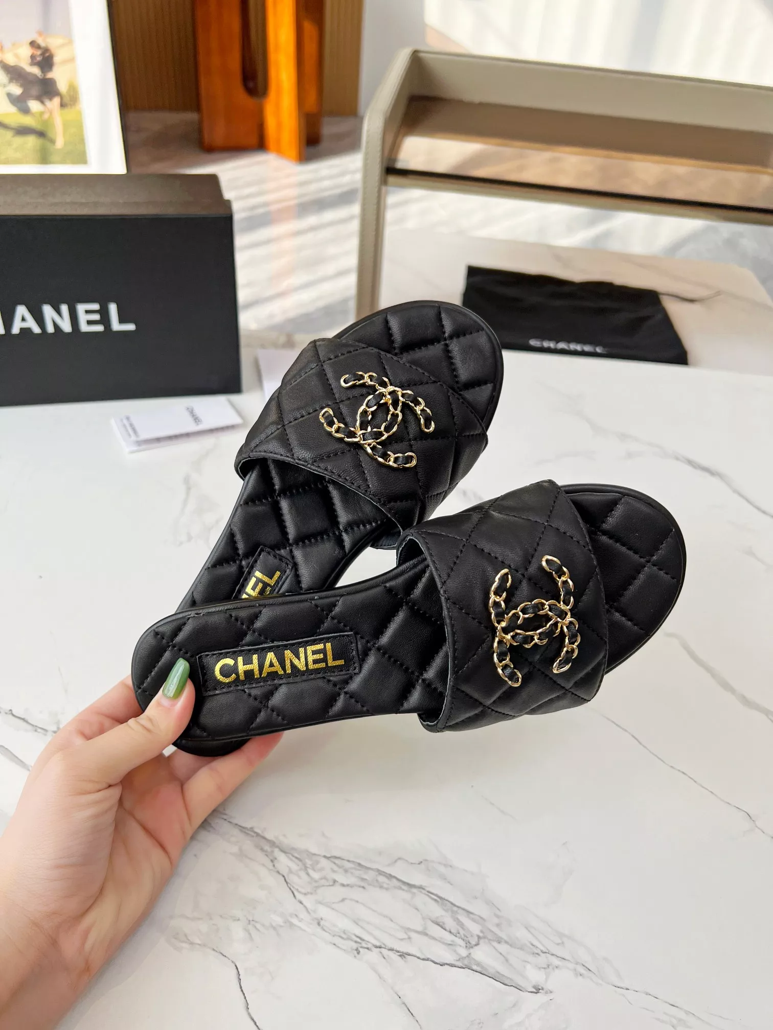 NewStyle 8408 Chanel Slippers For Women
