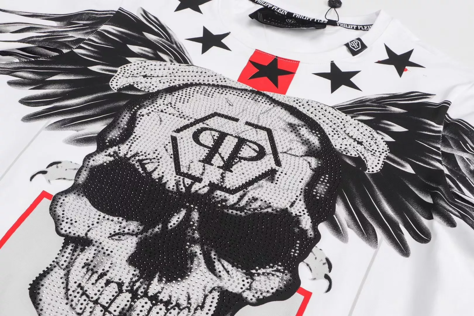 NewStyle 8555 Philipp Plein PP T-Shirts Short Sleeved For Men