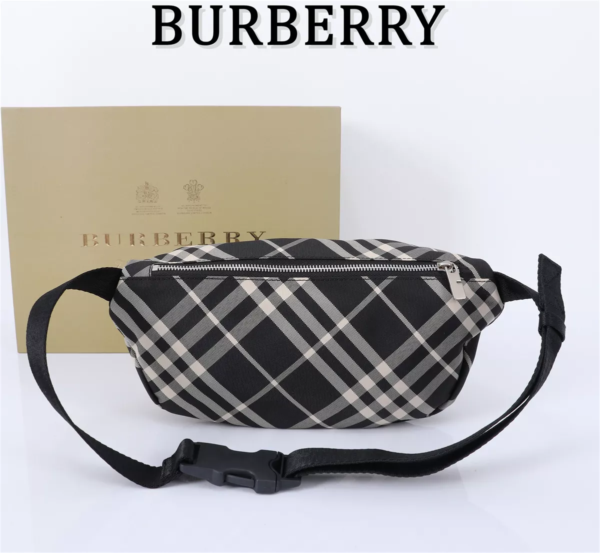 NewStyle 8913 Burberry AAA Quality Belt Bags