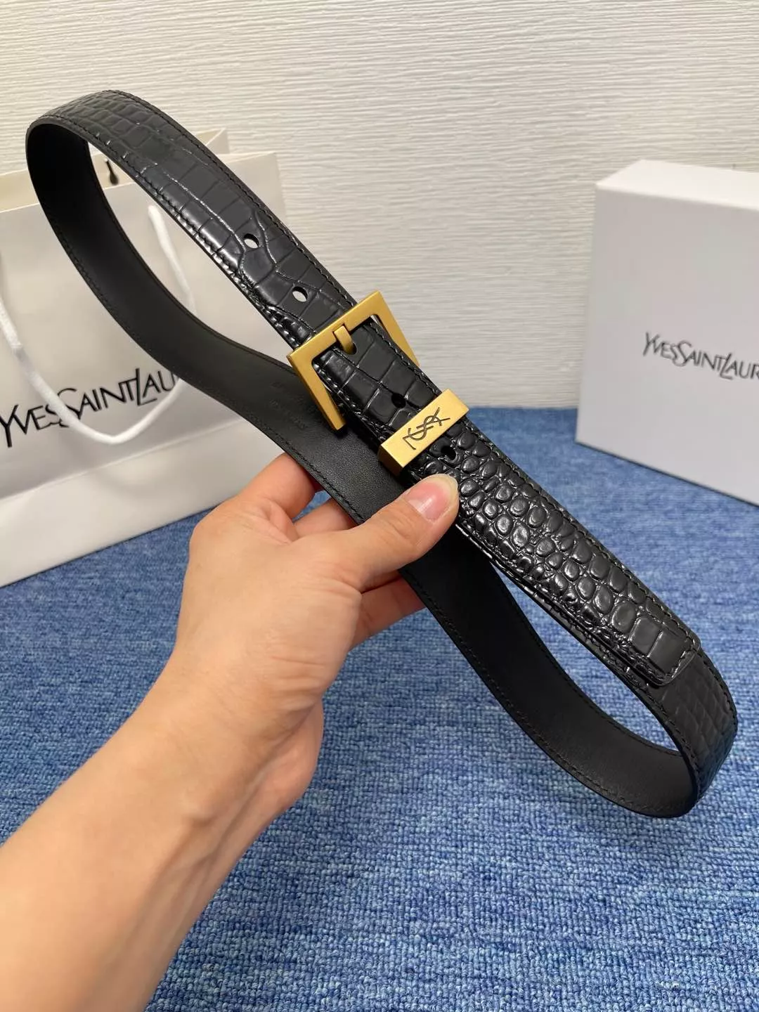 NewStyle 9059 Yves Saint Laurent AAA Quality Belts In 3.0cm For Women