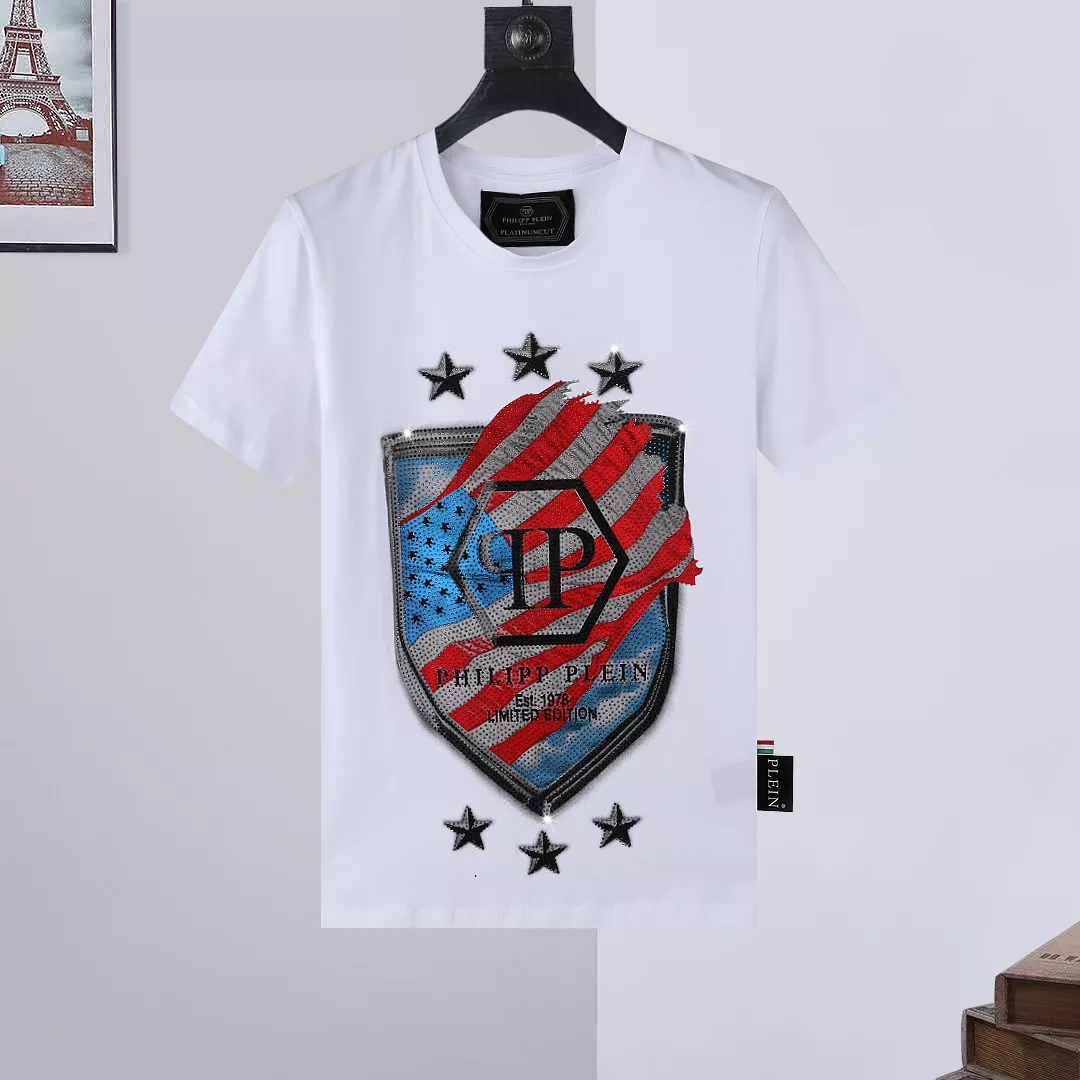 NewStyle 9234 Philipp Plein PP T-Shirts Short Sleeved For Men