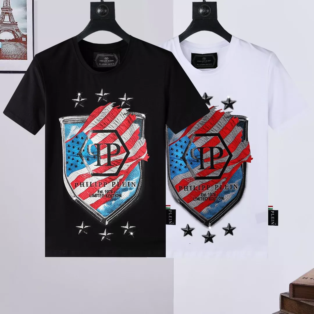 NewStyle 9234 Philipp Plein PP T-Shirts Short Sleeved For Men