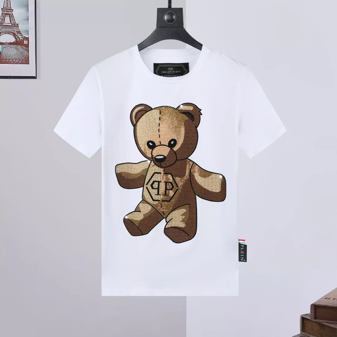 NewStyle 9642 Philipp Plein PP T-Shirts Short Sleeved For Men
