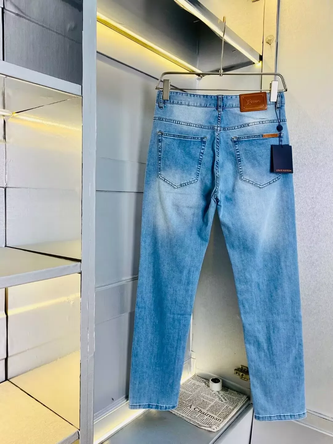 NewStyle 9693 Louis Vuitton LV Jeans For Men