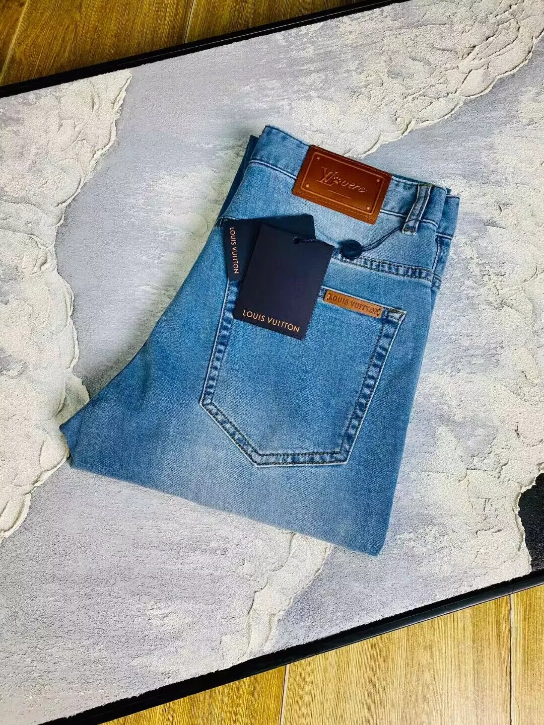 NewStyle 9693 Louis Vuitton LV Jeans For Men