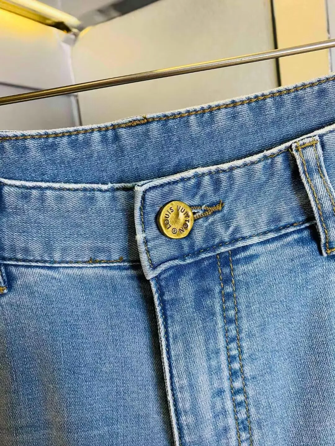 NewStyle 9693 Louis Vuitton LV Jeans For Men