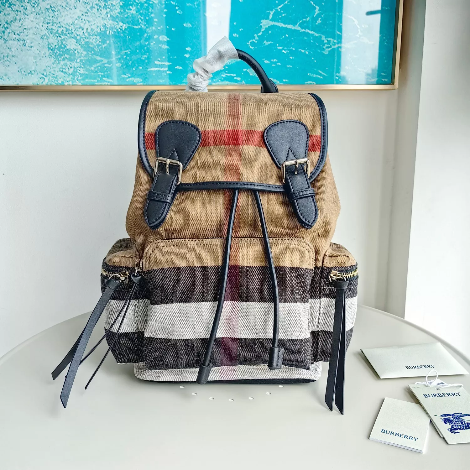 NewStyle 9810 Burberry AAA Man Backpacks