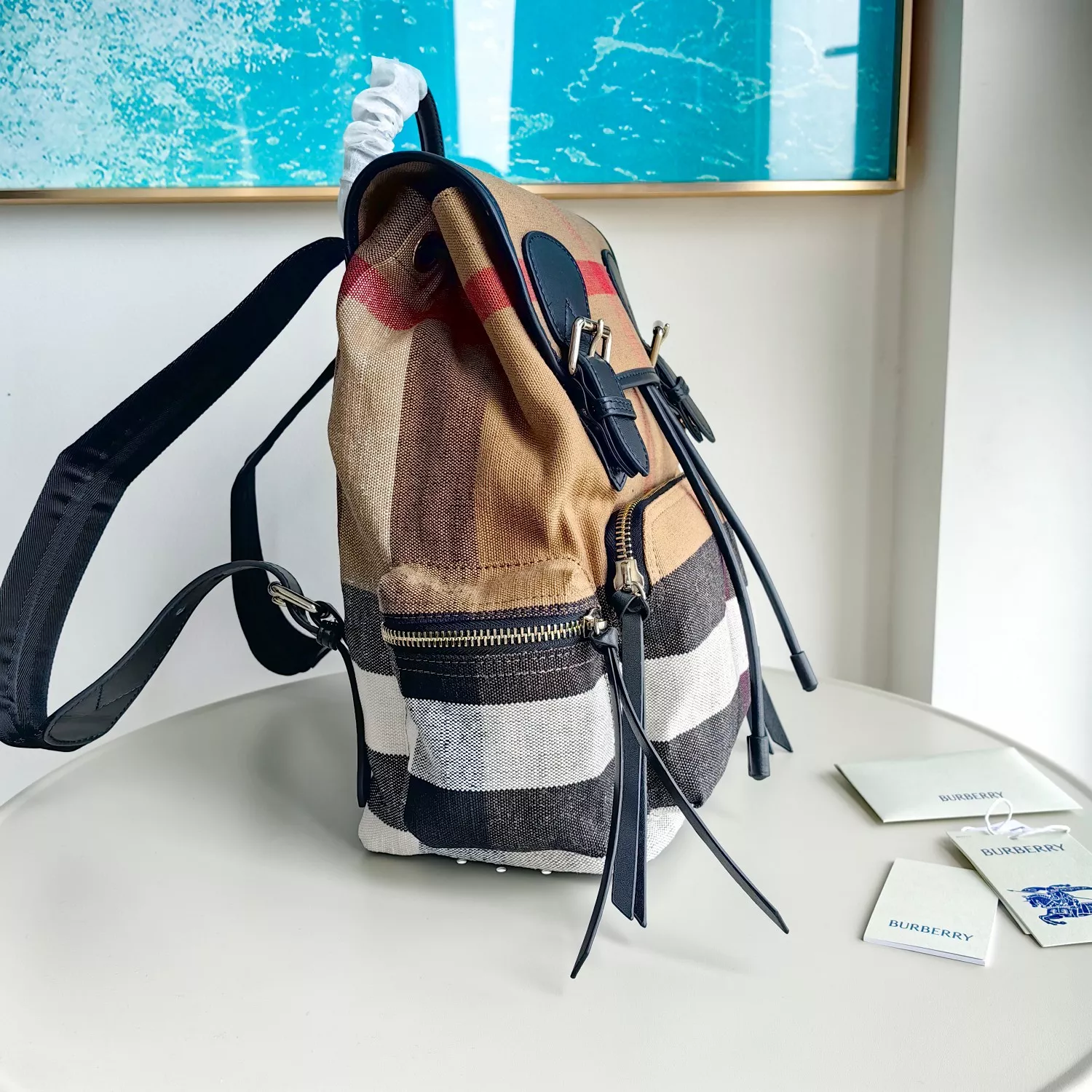 NewStyle 9810 Burberry AAA Man Backpacks