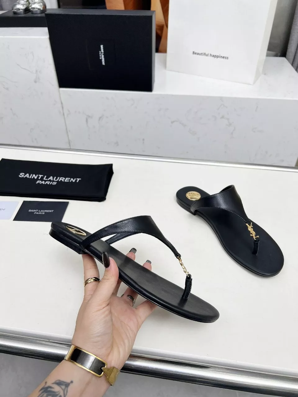 NewStyle 9843 Yves Saint Laurent YSL Slippers For Women